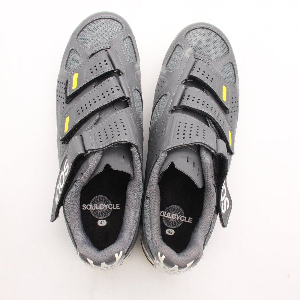 SOUL CYCLE Pearl Izumi Cycling Shoes with Yellow Accents - Picture 8 of 9